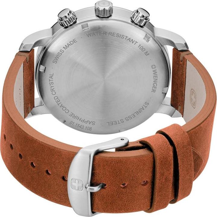 Image du produit Wenger Attitude Chrono (Montre analogique, Chronographe, Swiss Made, 44 mm)