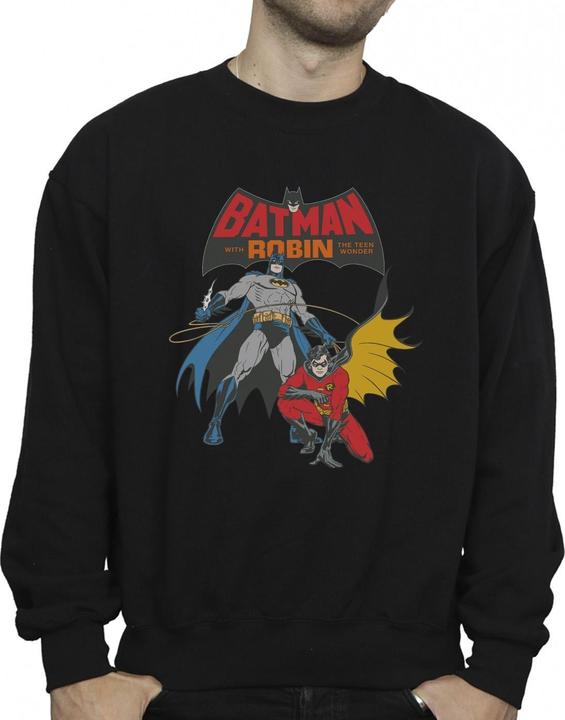 Immagine prodotto Felpa uomo Batman And Robin in cotone (XXL)