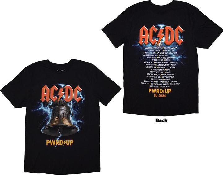 Actual product image AC/DC PWRD-UP In Rock We Trust Back Print (3XL)