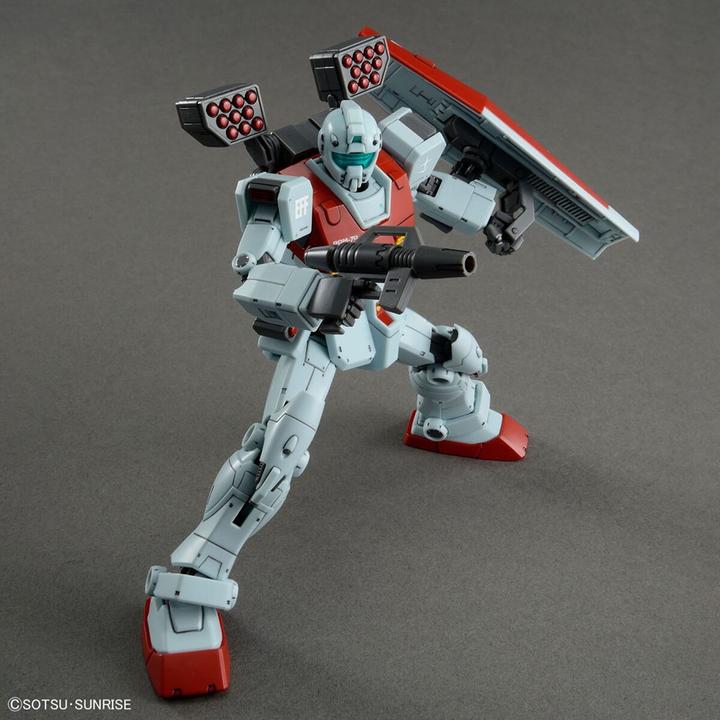 Actual product image Bandai GUNDAM - HG 1/144 GM (Shoulder Cannon / Missile POD) - Model Kit