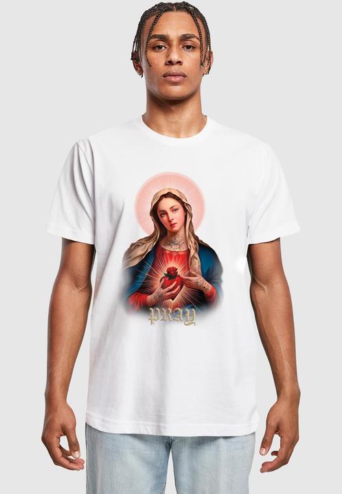 Actual product image Mister Tee Praying Mary Tee - 142561 (L)