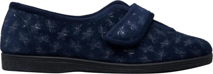 Actual product image Universal Textiles Ivy Slippers With Velcro Floral Pattern (37)