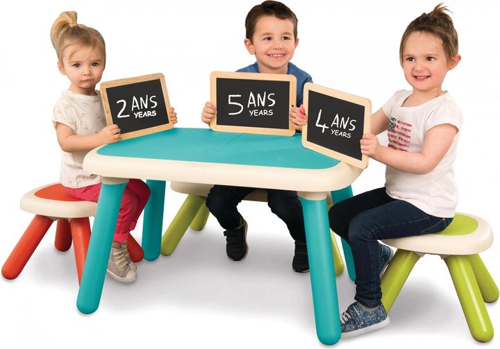 Immagine prodotto Smoby Tavolo, colore azzurro, giallo, rosso, 7600880400 (Divano per bambini)