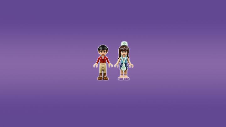 Immagine prodotto LEGO Amici rimorchio per cavalli e veterinario (41125, LEGO Friends)