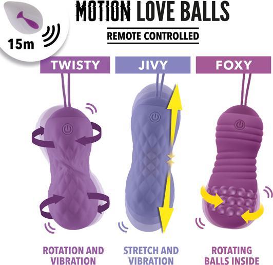 Immagine prodotto FeelzToys Palle d'amore in movimento telecomandato Twisty