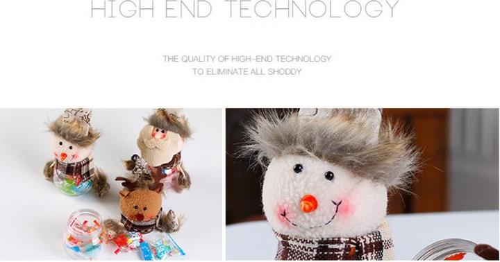 Produktbild Cover-Discount Weihnachten Winter Deko Behälter Schneemann