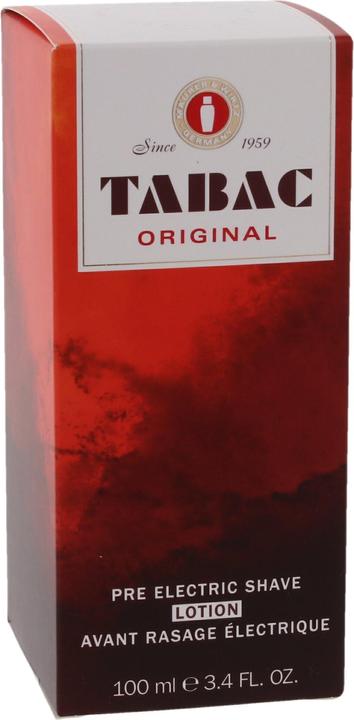 Actual product image Tabac by Maurer & Wirtz Pre Electric Shave Lotion 100 ml (Lotion, 100 ml)