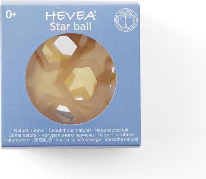 Actual product image Hevea Gripper Star Ball Nature