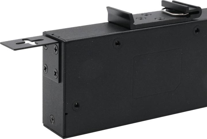 Immagine prodotto Exsys HUB USB 3.2 Gen 1 a 4 porte con alloggiamento in metallo, cavo USB 3.0 incluso, guida DIN e (USB-B, 4 Porti)