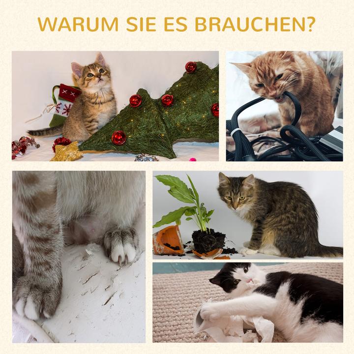 Produktbild Jamb Kratzbaum (133 cm, Eiche+Weiss)