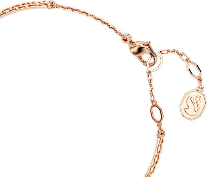 Image du produit Swarovski Iconic Swan Bracelet-jonc Cygne noir or rose (Métal Swarovski)