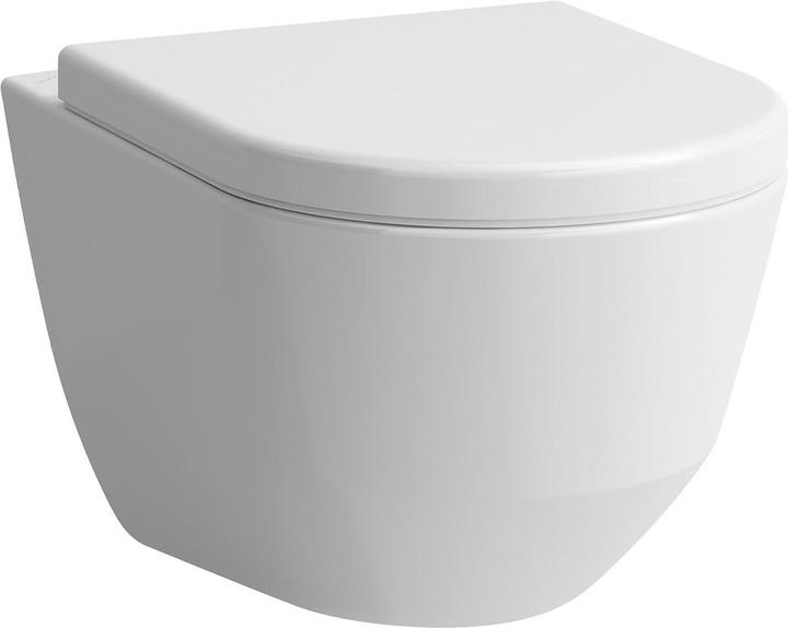 Produktbild Laufen Flachspl-WC Pro wandhngend wei mit geschlossenen Splrand 8209590000001