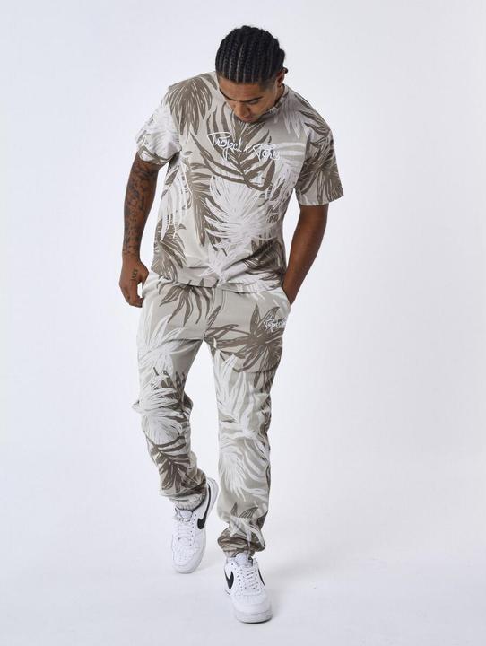 Image du produit Project X Paris t-hirt motif all over feuille de palmier project x pari (S)