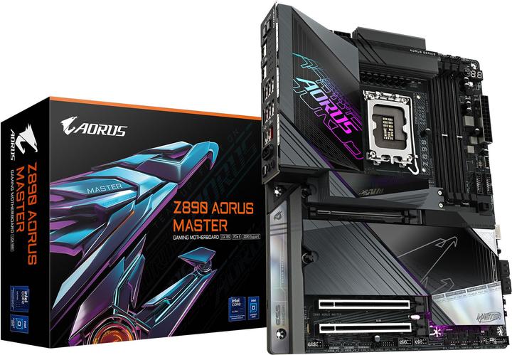 Actual product image Gigabyte Z890 AORUS MASTER (LGA 1851, Intel Z890, ATX)