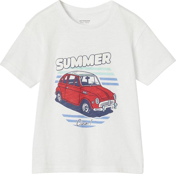 Vertbaudet Kinder T-Shirt mit Reliefprint