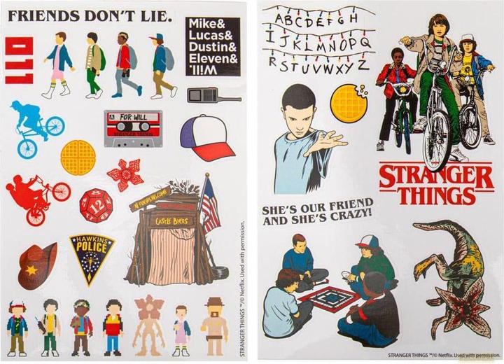 Cinereplicas Stranger Things Sticker pack Season 1 Case (5)