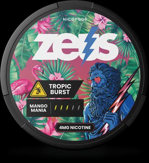 Zeus Tropic Burst (Nicotine Pouches, 30 mg)