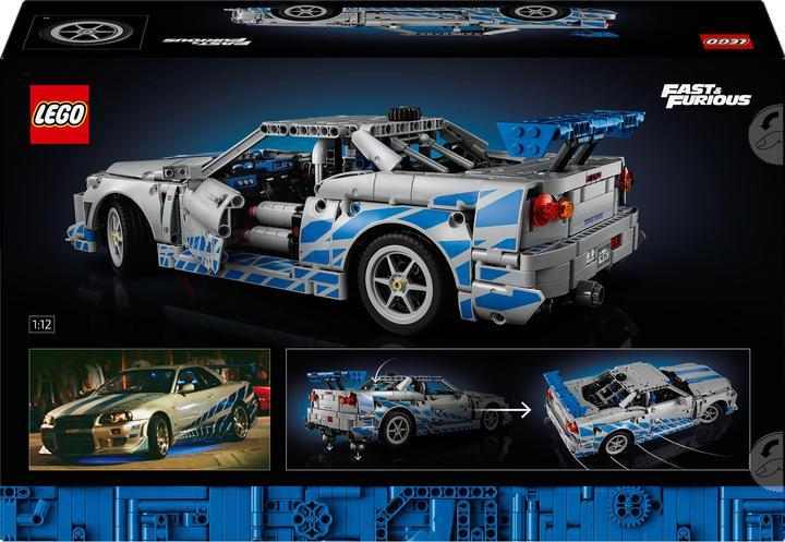 Produktbild LEGO 2 Fast 2 Furious Nissan Skyline GT-R (R34) Flitzer (42210, LEGO Technic)