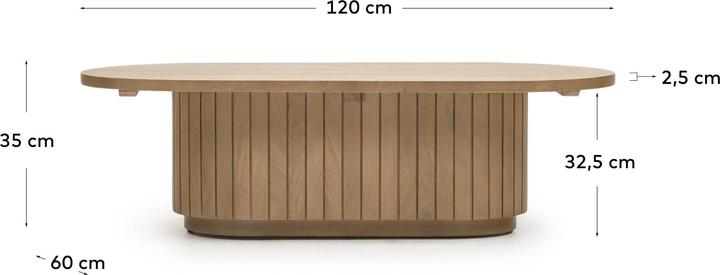 Image du produit Kave Home Licia (120 x 60 x 35 cm)
