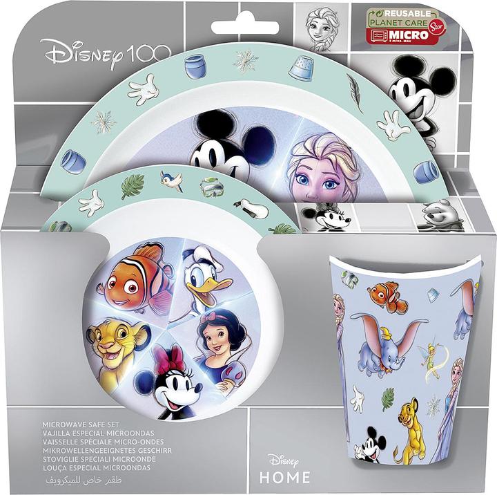 Produktbild pos Frühstücksset 'Disney 100' 3-teilig
