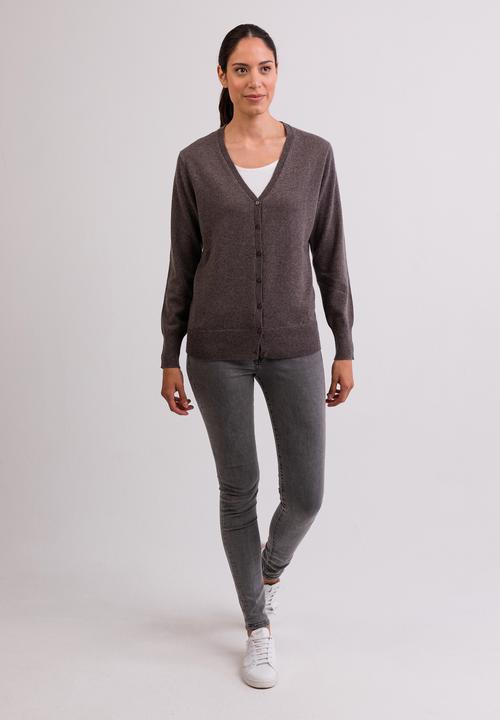 Actual product image Cash-Mere Kaschmir Cardigan V-Ausschnitt (XXL)