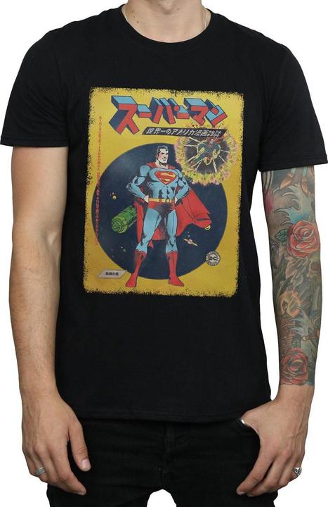 Actual product image Mens Superman International Cover T-Shirt (M)