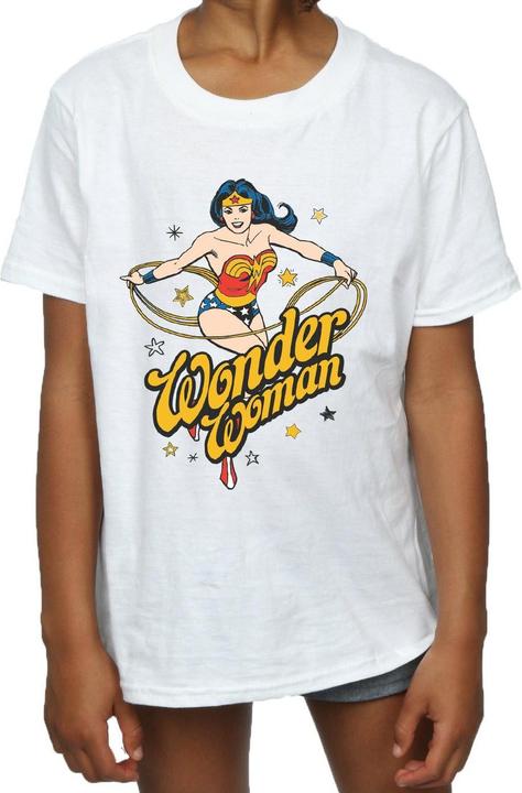 Produktbild Wonder Woman Stars TShirt Mädchen (140, 146)