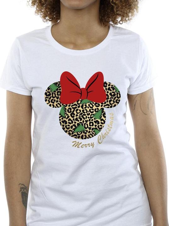 Image du produit Disney - T-shirt MINNIE MOUSE LEOPARD CHRISTMAS - Femme (XXL)