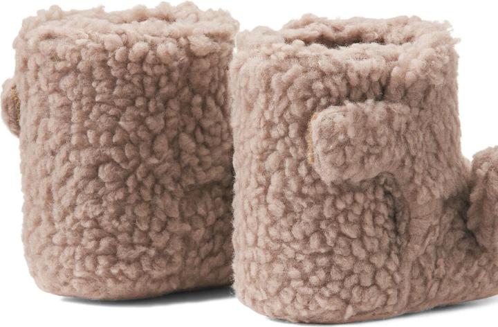 Image du produit La Redoute Collections Chaussons en peluche avec fermeture velcro (19)