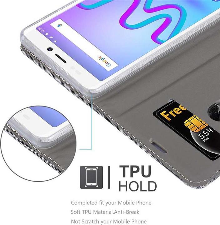 Productafbeelding Cadorabo Boek Jeans Optiek Cover (Wiko Jerry 3)
