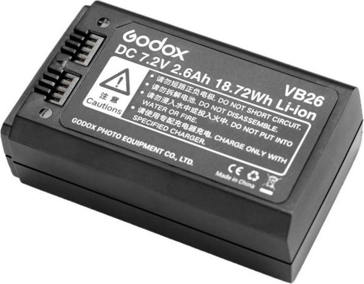 Godox VB-26, Li-Ion battery to V1 (Flash unit battery)