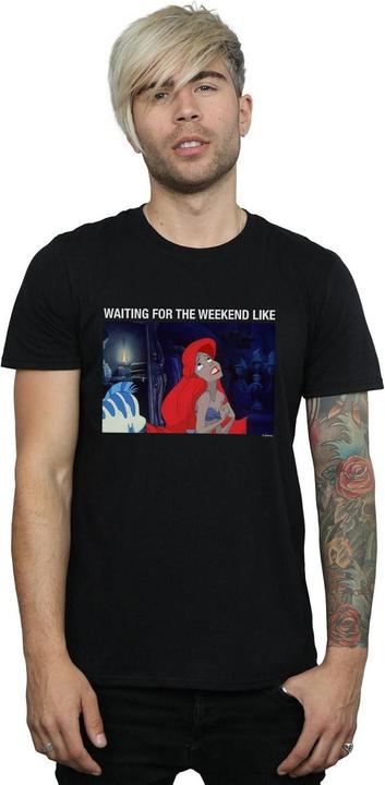 Produktbild Disney The Little Mermaid Waiting For The Weekend TShirt (L)