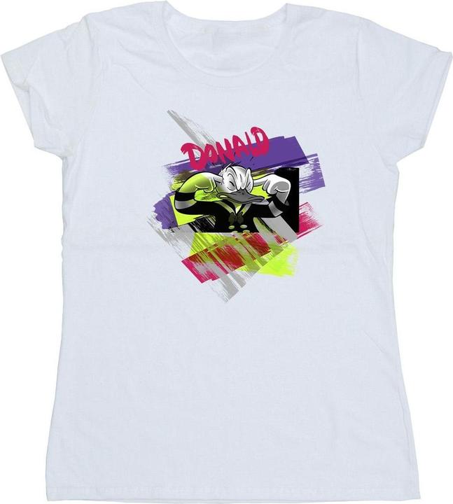 Disney Donald Duck Ear Plug Bright TShirt (XXL)