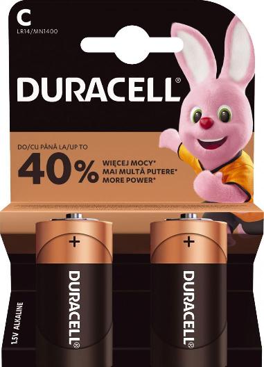 Actual product image Duracell 2 LR14 C disposable battery (2 pcs., C)