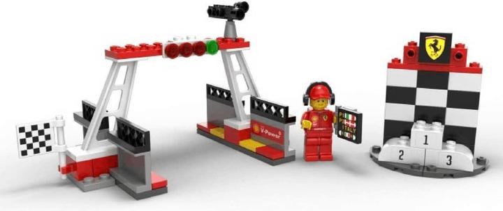 Actual product image LEGO Shell V-Power Collection Finish Line & Podium Polybag (40194)