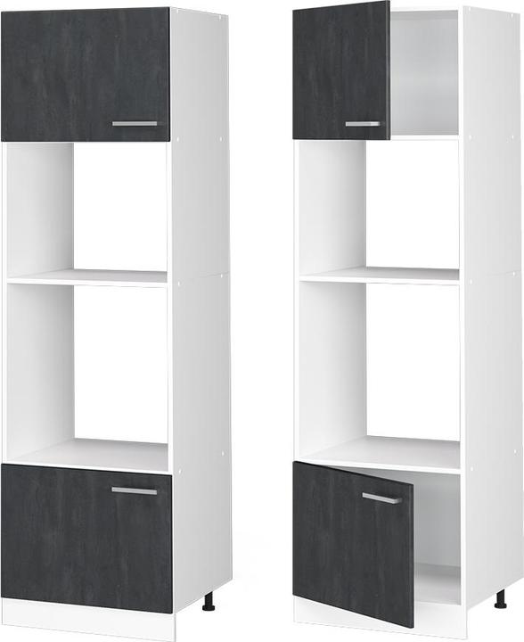 Produktbild Vicco Mikrowellenschrank R-Line (60 x 57.5 x 207 cm)