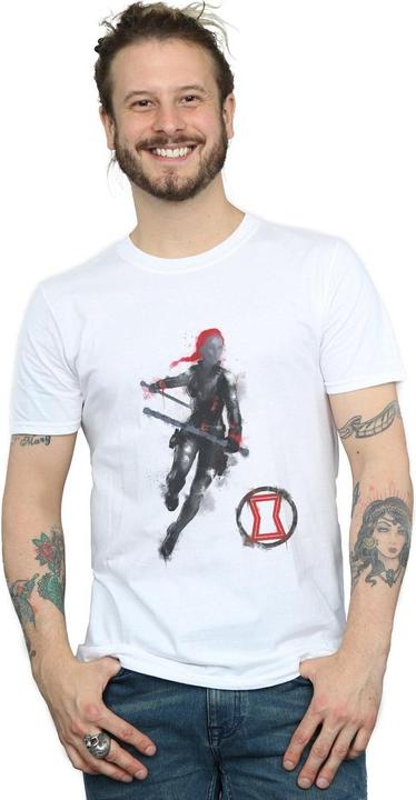 Immagine prodotto Avengers Endgame Painted Black Widow Maglietta Uomo (3XL)
