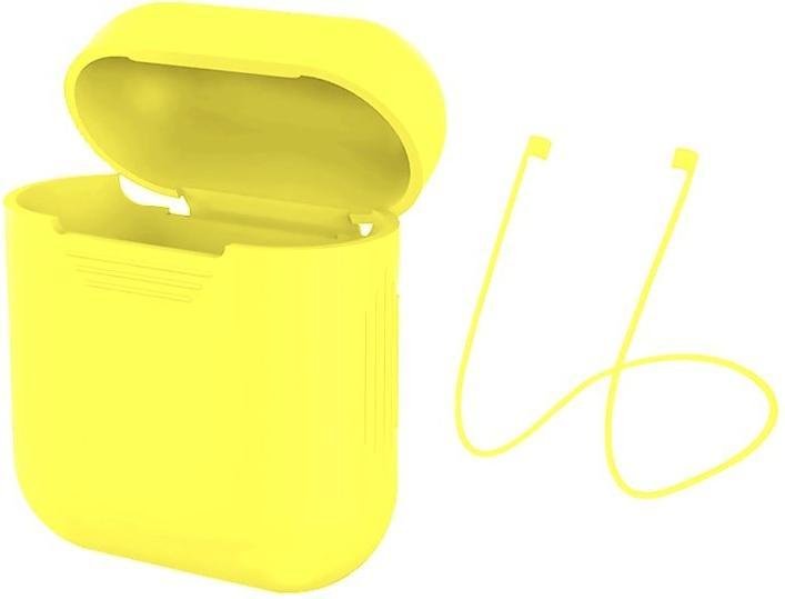 Produktbild JTI Schutzhülle für Airpods - Gelb (Kopfhörer Tasche)