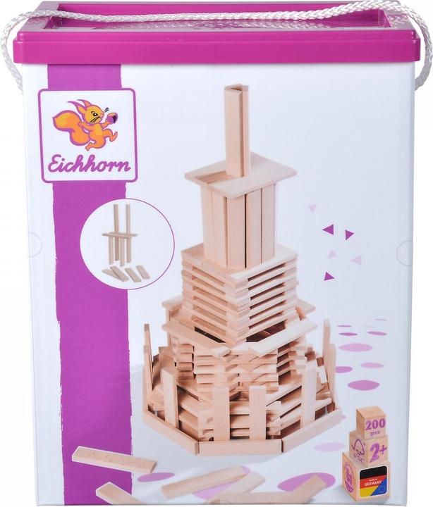 Produktbild Eichhorn Holzbaukasten