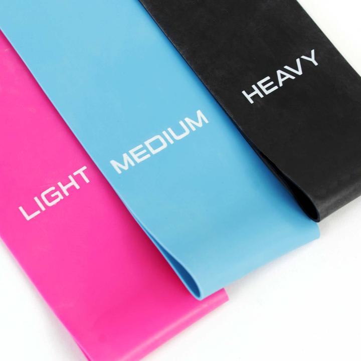 Image du produit Luxtri Bandes de fitness avec 3 Niveaux de résistance léger, moyen et haut, Bandes de résistance en 100% de (0.18 m)
