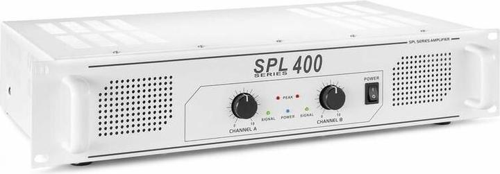 Actual product image Skytec Power Amplifier SPL 400 Black (Final stage)