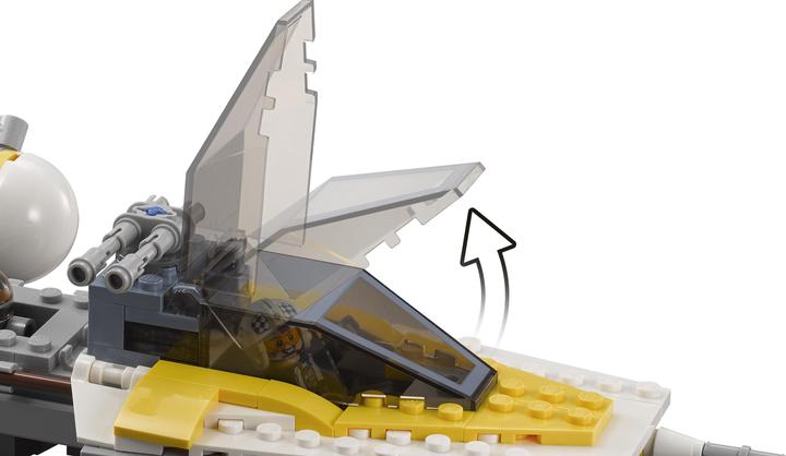 Actual product image LEGO Y-Wing Starfighter (75172, LEGO Star Wars)
