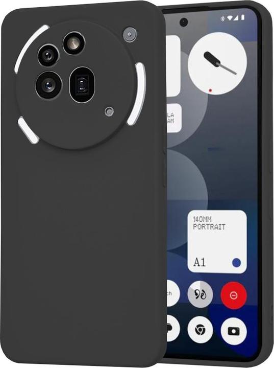 Produktbild Techsuit - SoftFlex - Nothing Phone (3a) Pro - Black (Nothing Phone (3a) Pro)