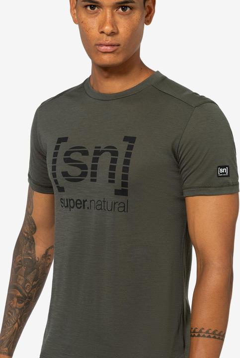 Produktbild Super Natural Grid Logo Tee (XXL)