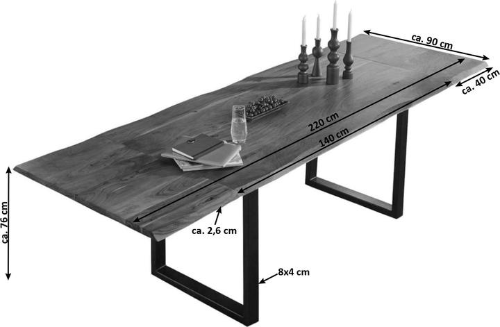 Image du produit SAM Adina (140 x 90 x 76 cm)