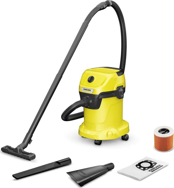 Actual product image Kärcher Krcher WD 3 V-17/4/35 wet/dry vacuum cleaner (Wet dry vacuum cleaner, Dry vacuum cleaner)