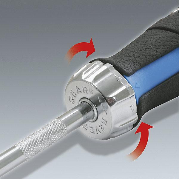 Produktbild KS Tools 1/4" Revolver-Ratschen-Bit-Schraubendreher (40 Nm)