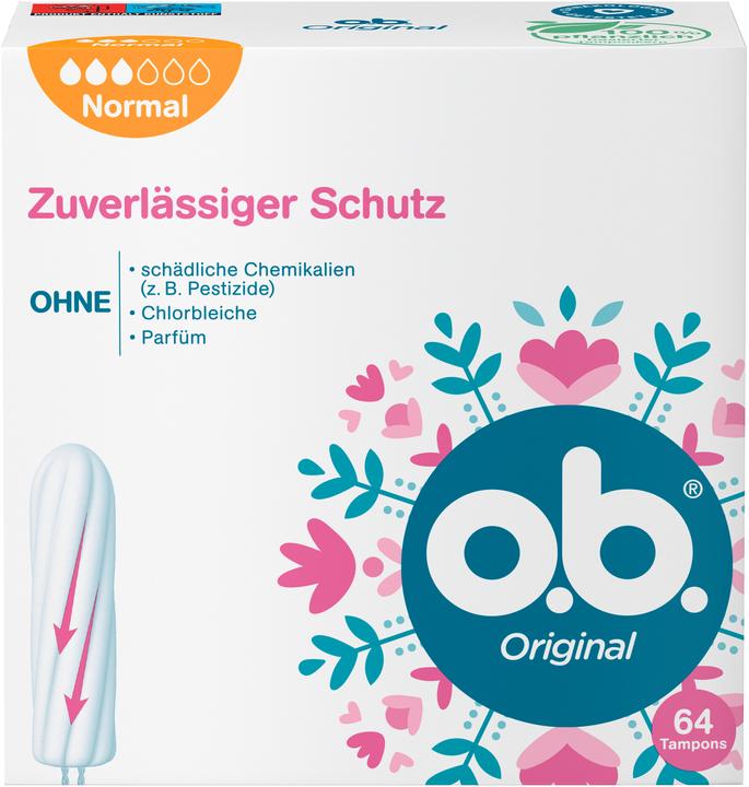 Produktbild o.b. Original Normal (64 x, Normal)