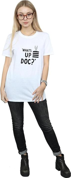 Image du produit Looney Tunes - T-shirt BUGS BUNNY WHAT'S UP DOC STRIPES - Femme (XXL)