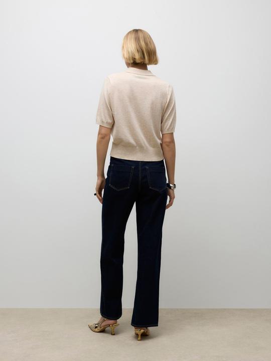Produktbild Vero Moda AWSIKITA Gestricktes Poloshirt Polo (M)